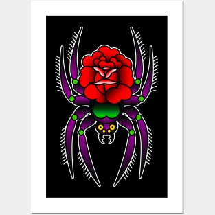 Rose Spider Posters and Art